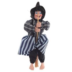 GAEM Игрушка набивная "Баба-яга", L15 W11 H28 см, 3в.