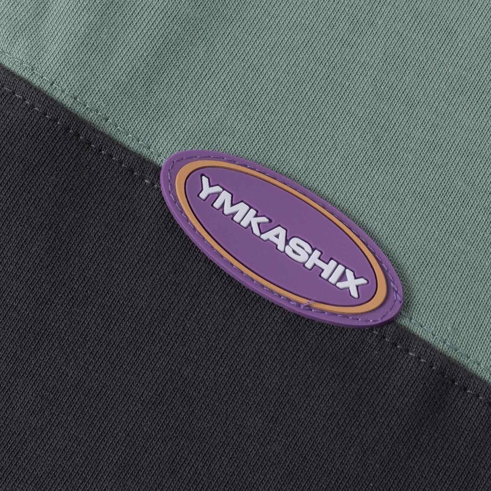 Лонгслив Ymkashix Rugby темно-оливковый/серый