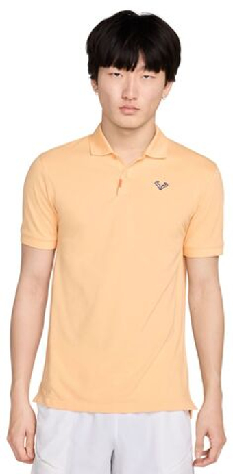 Мужское теннисное поло Nike Rafa Slim - Оранжевый