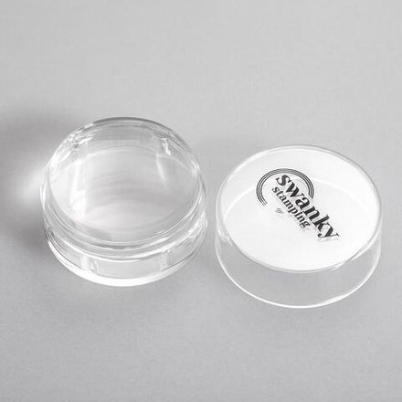Swanky Stamping Штамп для стемпинга силиконовый, круглый, низкий, 4см