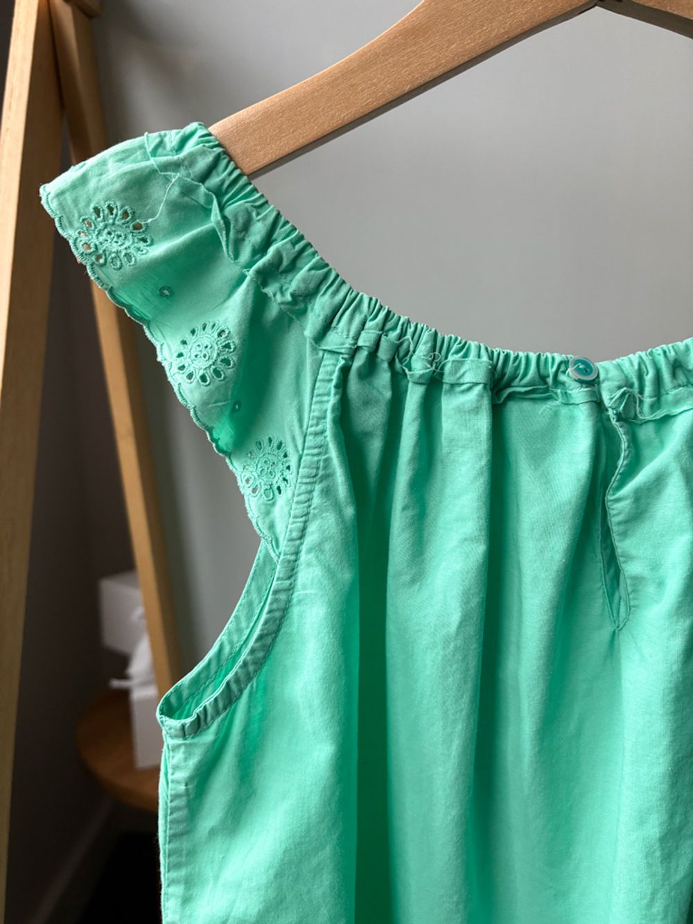 Хлопковая блузка Bonpoint, 128