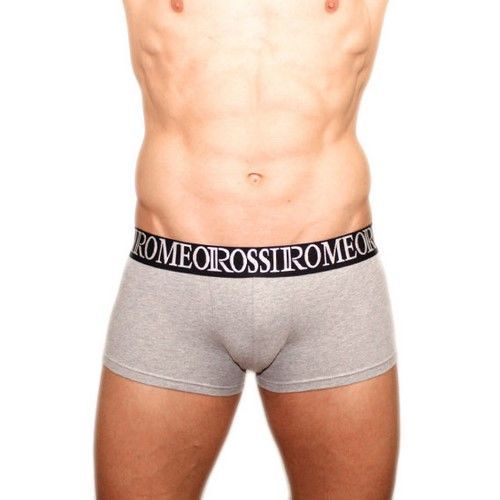 Мужские трусы хипсы серые Romeo Rossi Bik Grey Boxers RR5002-3