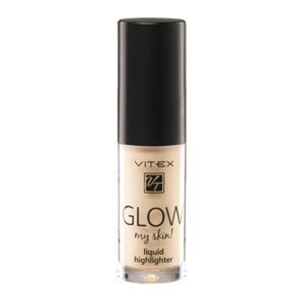 Витэкс Жидкий хайлайтер эффект сияющей кожи GLOW my skin! тон 11 Pearl 5 мл