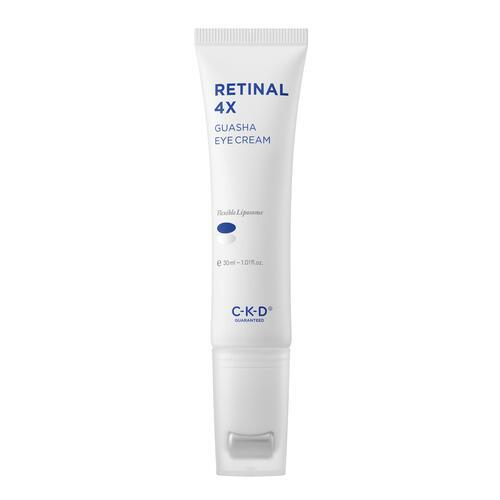 [CKD] Retinal 4x guasha eye cream - Крем для кожи вокруг глаз омолаживающий с роликом, 30 мл