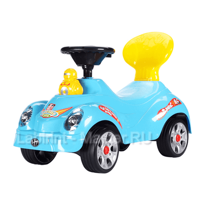 Детский толокар "MalinaBay НТ-5509" синий
