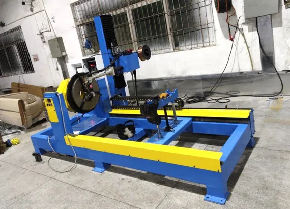 Автоматическая установка для приварки отводов к трубам, INTEGRAL