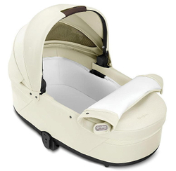 Коляска Cybex Talos S Lux TPE complete Aton B2 Volcano Black 3 в 1 Seashell Beige с дождевиками