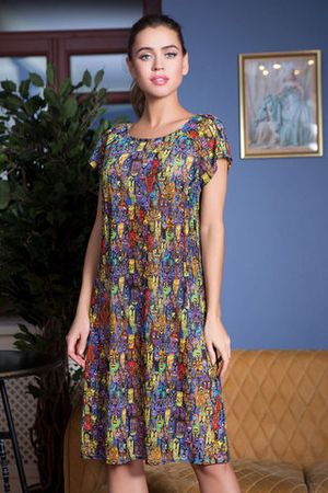 Женская сорочка Adelin 19216 Multicolor Mia-Mia
