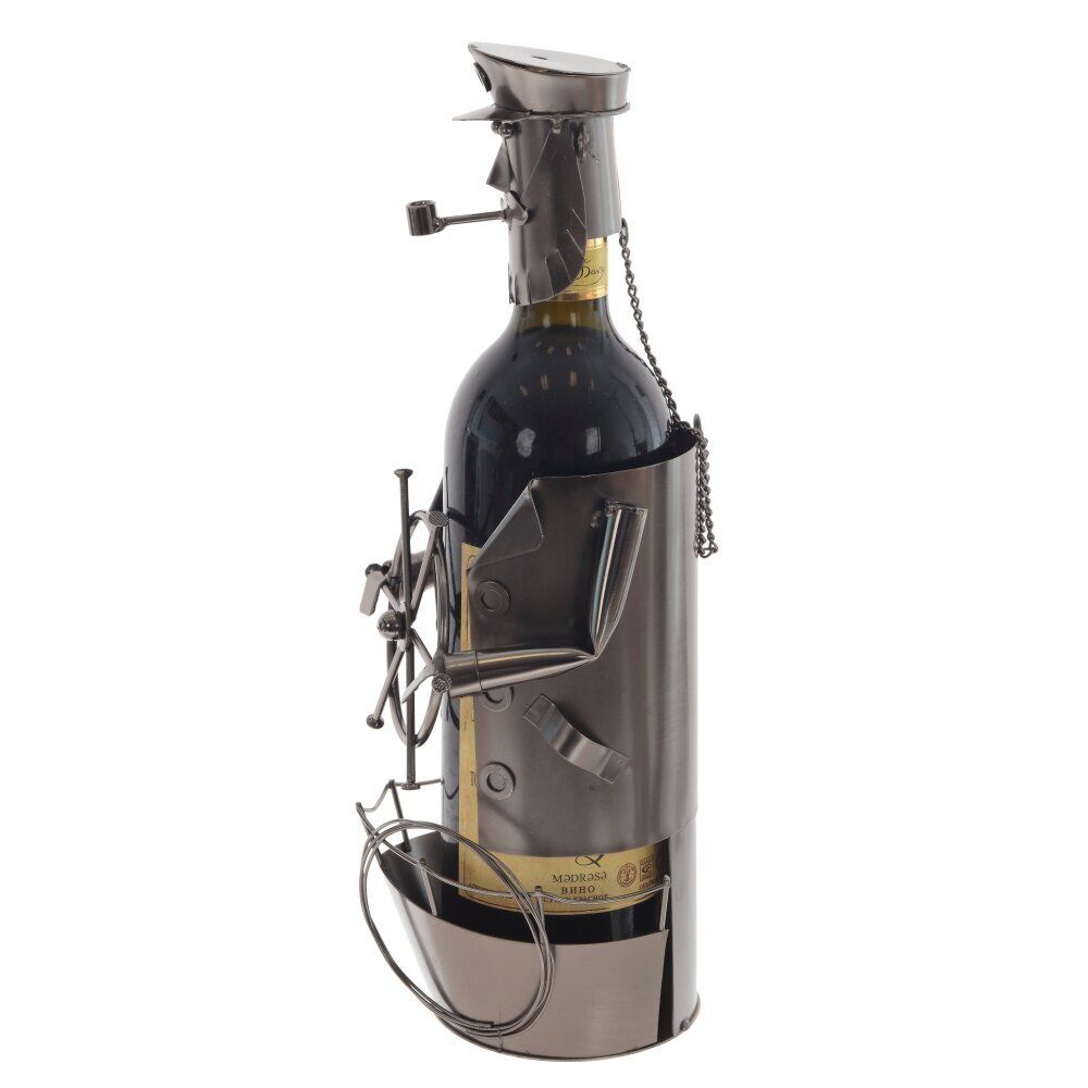 GAEM Подставка для бутылки "Моряк", L13 W12 H19,5 см