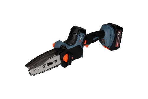 Мини-пила SENIX цепная аккумуляторная CSX2-M3-EU, 1акб, зу