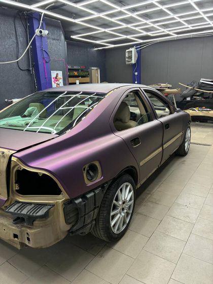 Carbins Color PPF Pinot Noir MF 008 фиолетовая матовая цветная полиуретановая защитная антигравийная пленка