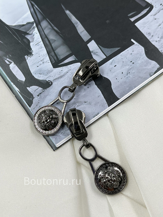 Собачка / бегунок для молнии Верс. графит