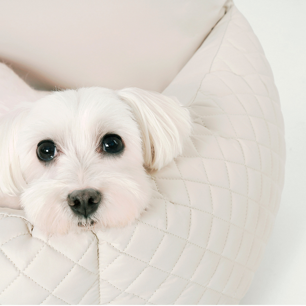 001 Лежанка "Стежка" для авто - автокресло для собак/кошек/ переноска в машину Puppy Angel Luxury Quilted Dog Cushion V2
