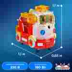 Детская качалка электрическая «Красный Мобиль» 1,1×0,65×1,1 м