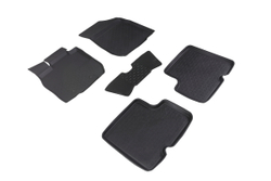 Резиновые коврики с высоким бортом для Renault Duster 2011-2015, Seintex.82718
