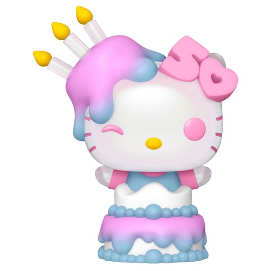 Фигурка Funko POP! Hello Kitty 50th Hello Kitty in Cake (75) 76089 / Фигурка Фанко ПОП! по мотивам франшизы "Hello Kitty"