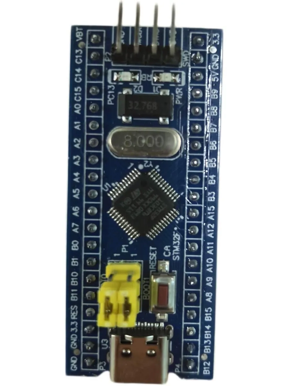 Отладочная плата STM32F103C8T6 (USB Type-C), ARM Cortex-M3, 72 МГц, 128 кб