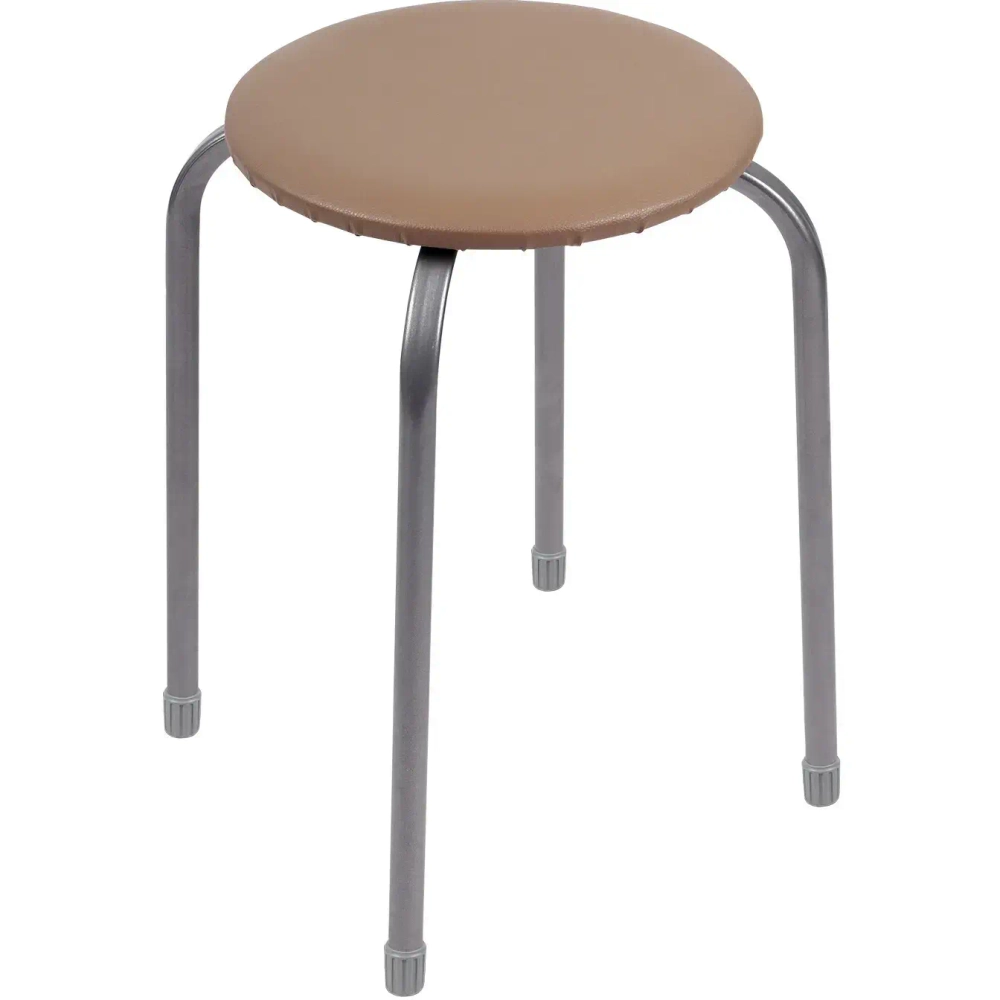 Табурет «Эконом» 29см цв.сиденья-бежевый ТБ3/Б