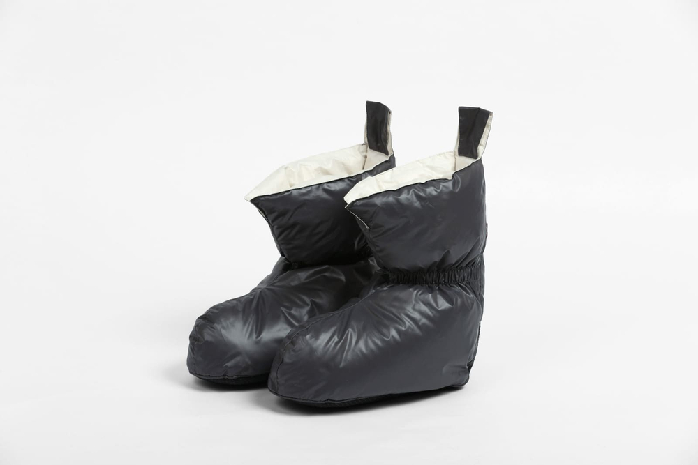 Сапожки-носочки пуховые German Grass Comfort Socks Travel Grass Graphite серые