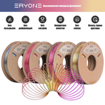 Пластик Eryone Silk PLA Tri-Color (комплект) 4x0.25 кг Gold&Silver&Copper+Red&Blue&Green+Red&Purple&