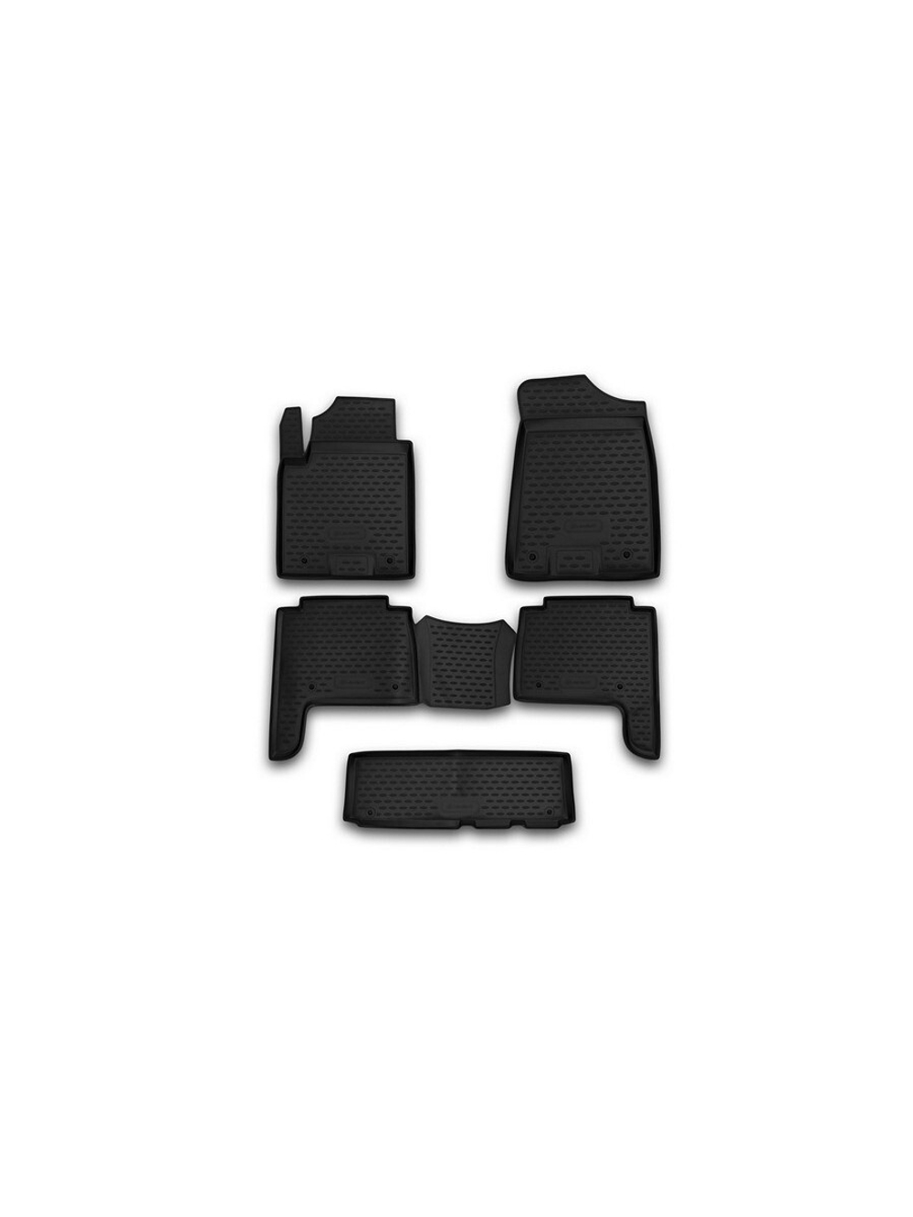 Коврики в салон для INFINITI QX56, 2010- 5 шт. (полиуретан) CARINF10003