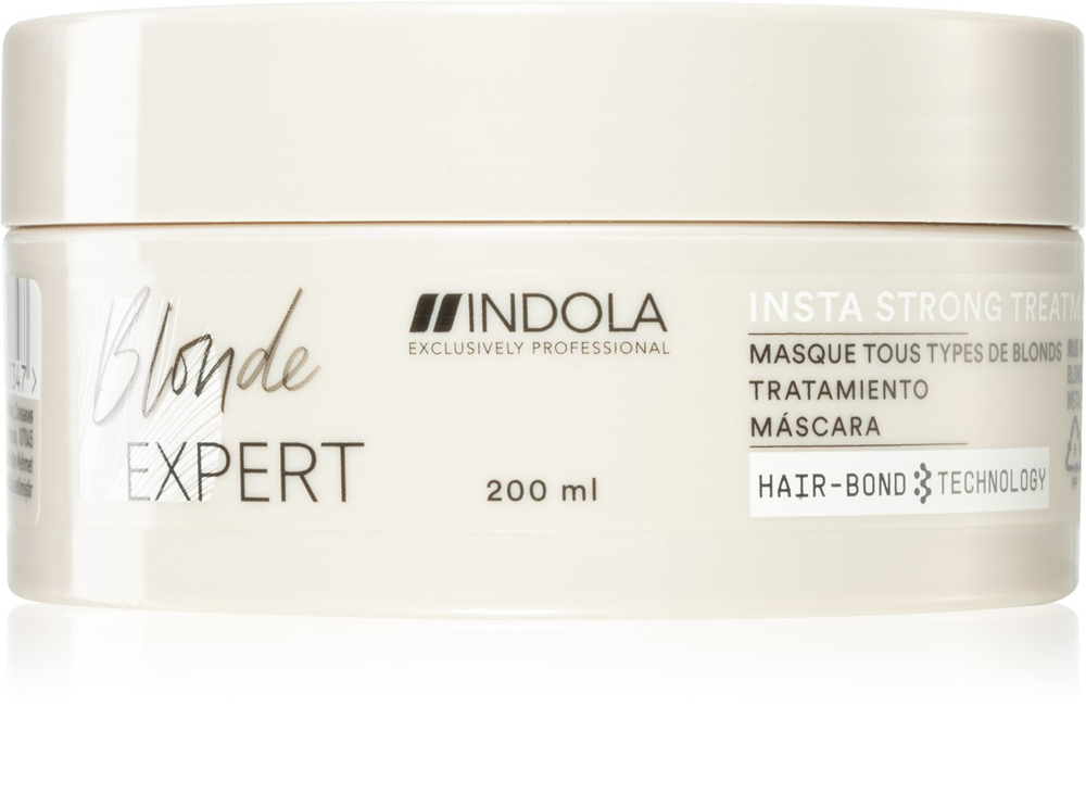 Indola Blond Expert Insta Strong - питательная маска для светлых волос /   200  ml  / GTIN 4045787827347