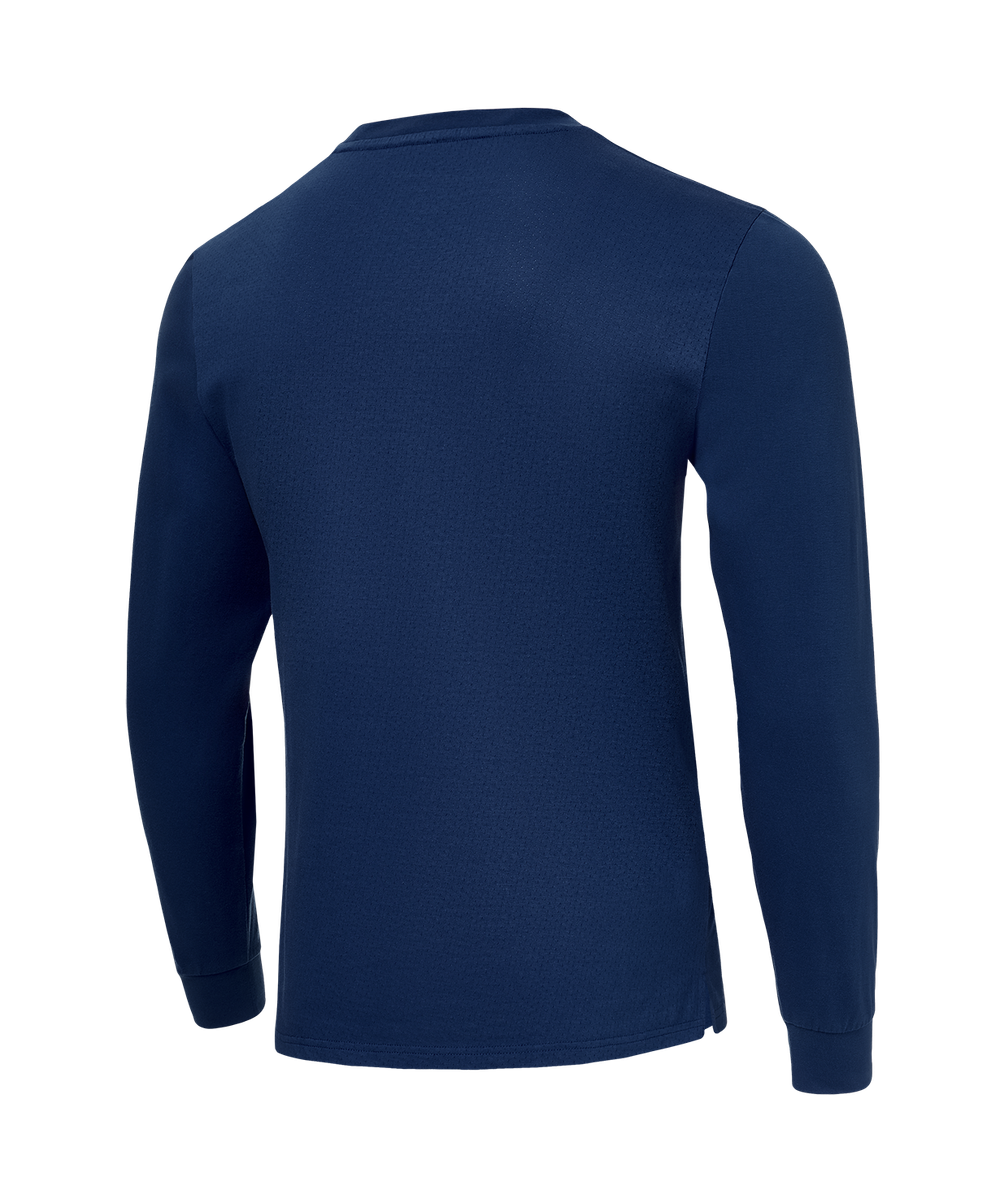 Лонгслив тренировочный JÖGEL DIVISION PerFormDRY Training CVC LS Z4, темно-синий