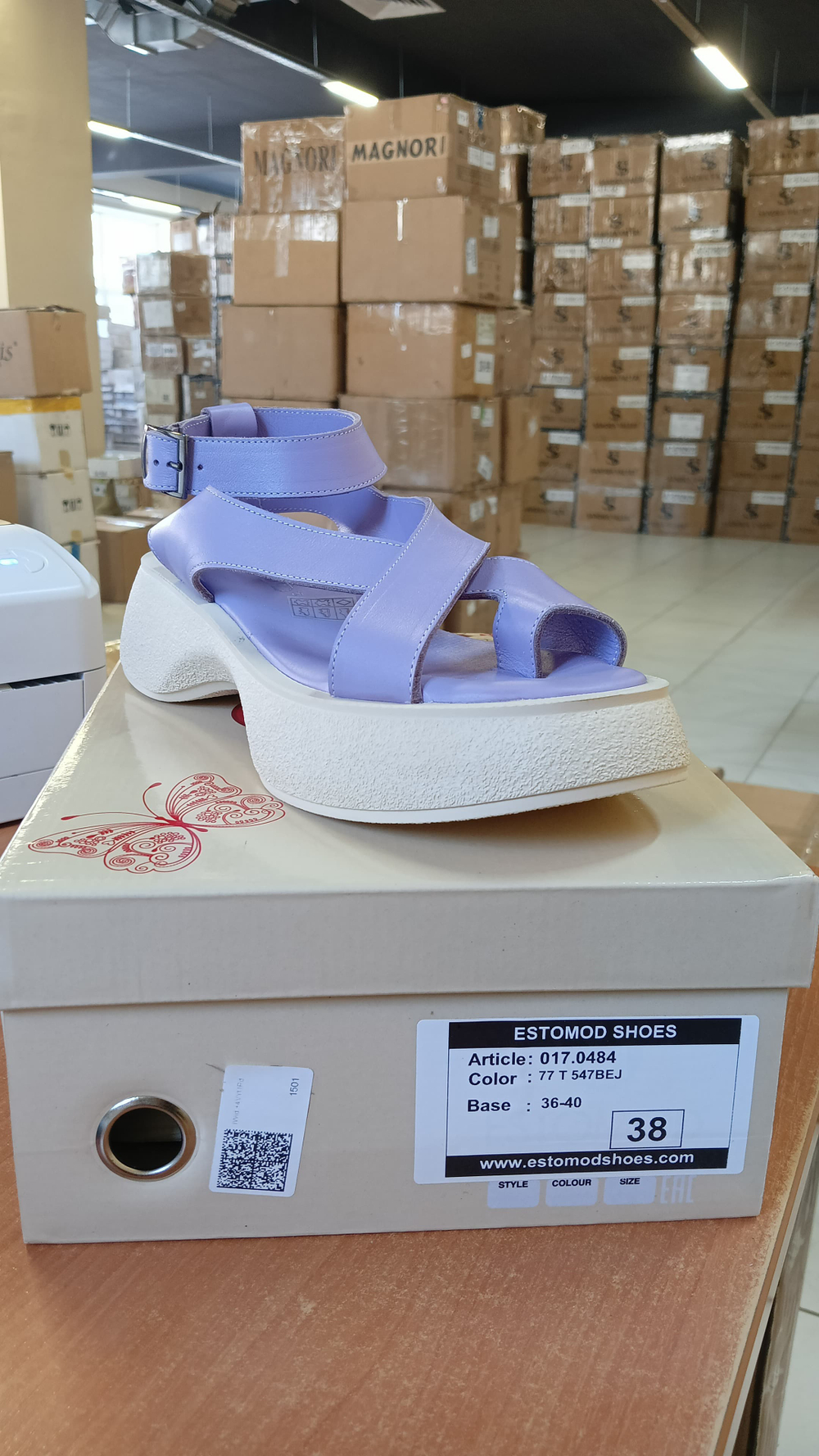 Босоножки женские ESTOMOD 017-0484-77-547