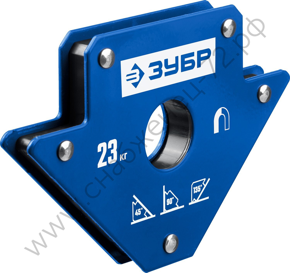 ЗУБР УМ-3, 23 кг, Угольник магнитный для сварочных работ, Профессионал (40050-23)