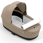 Коляска 3 в 1 Cybex Priam IV Matt Black complete и автокресло Cloud T i-Size Sepia Black Cozy Beige