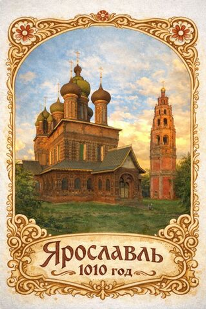Пряник-сувенир "Церковь Иоанна Предтечи"