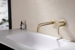 Смеситель ABBER Wasser Kreis AF8112G для раковины скрытого монтажа, золото матовое