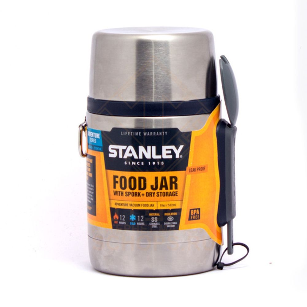 Термос Stanley Adventure Food 0.53 л пищевой + ложка, Iron