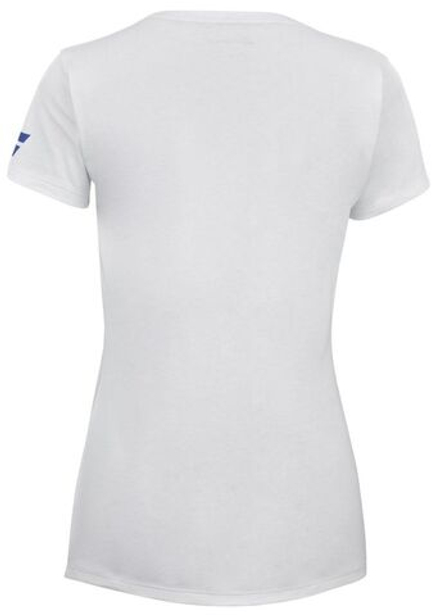 Футболка для девочки Babolat Girls Exercise T-Shirt - white/white