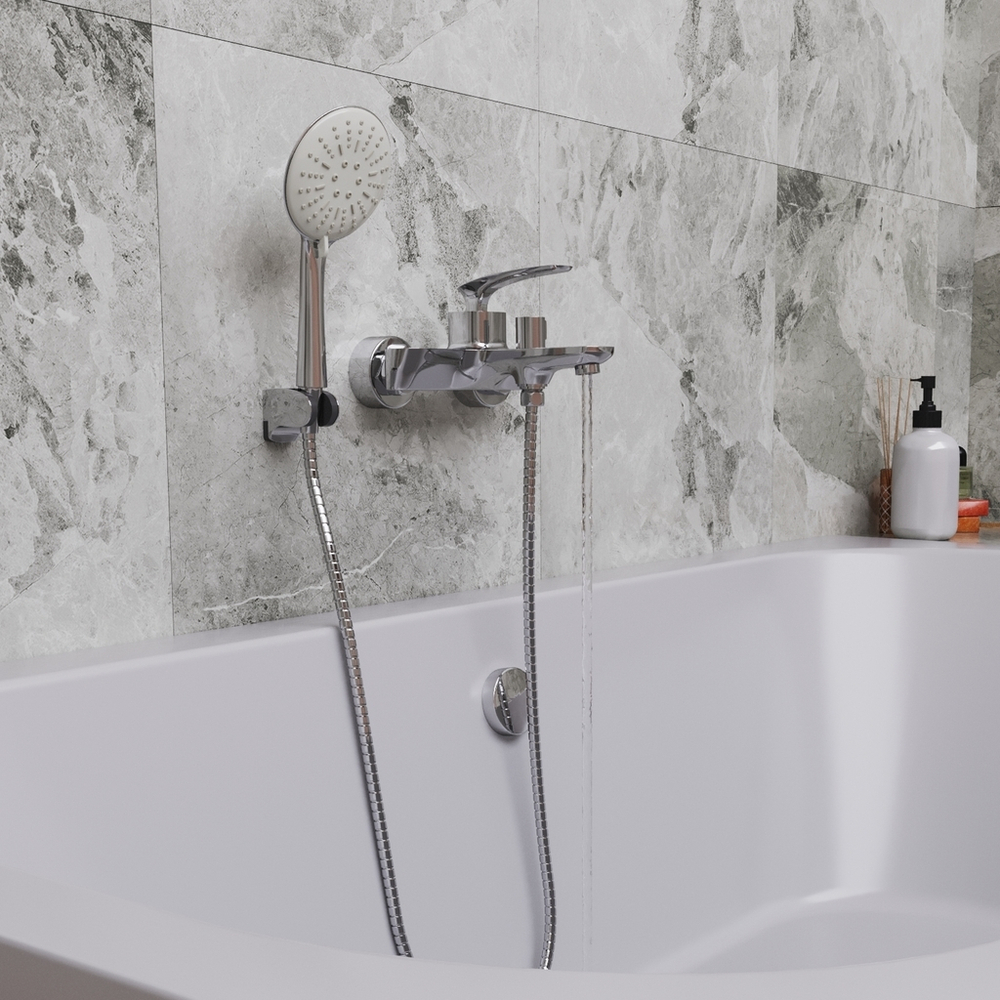 Смеситель для ванны 30k MIXLINE ML21-01 "Elegant"