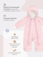 Комбинезон утеплённый стёганый Mjölk Pudra, 250гр/м2