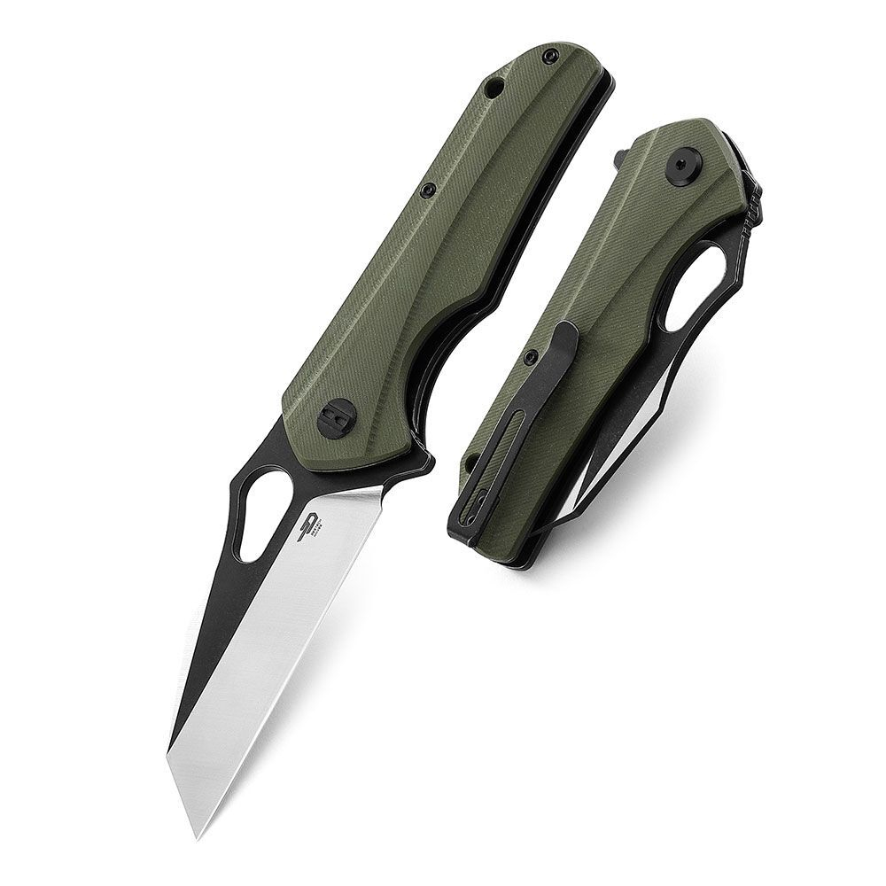 Нож складной Bestech Operator сталь D2, рукоять G10 зеленая