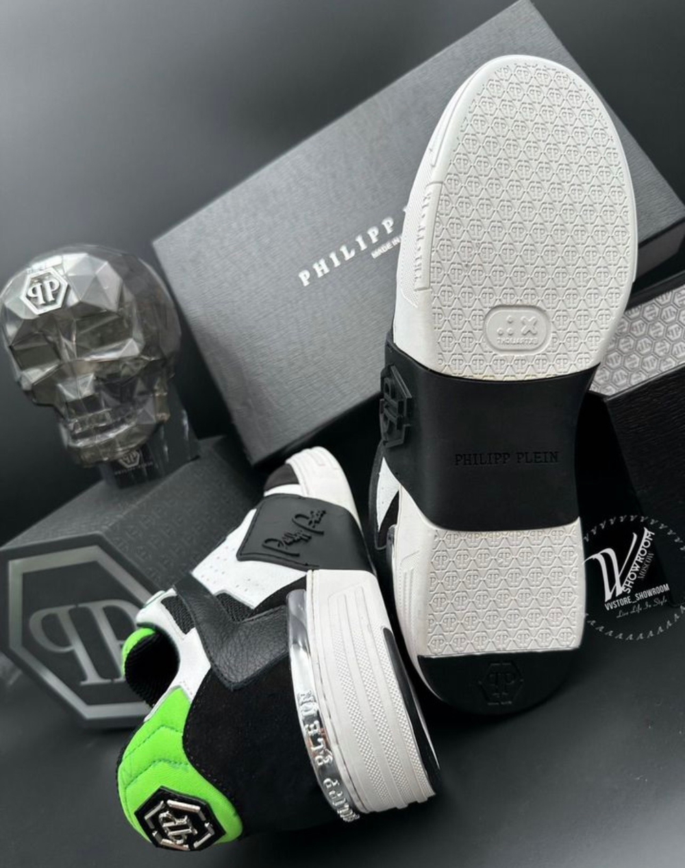 Кроссовки Lo-Top Сникеры Philipp Plein Phantom Street