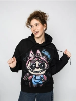 Толстовка утепленная с капюшоном