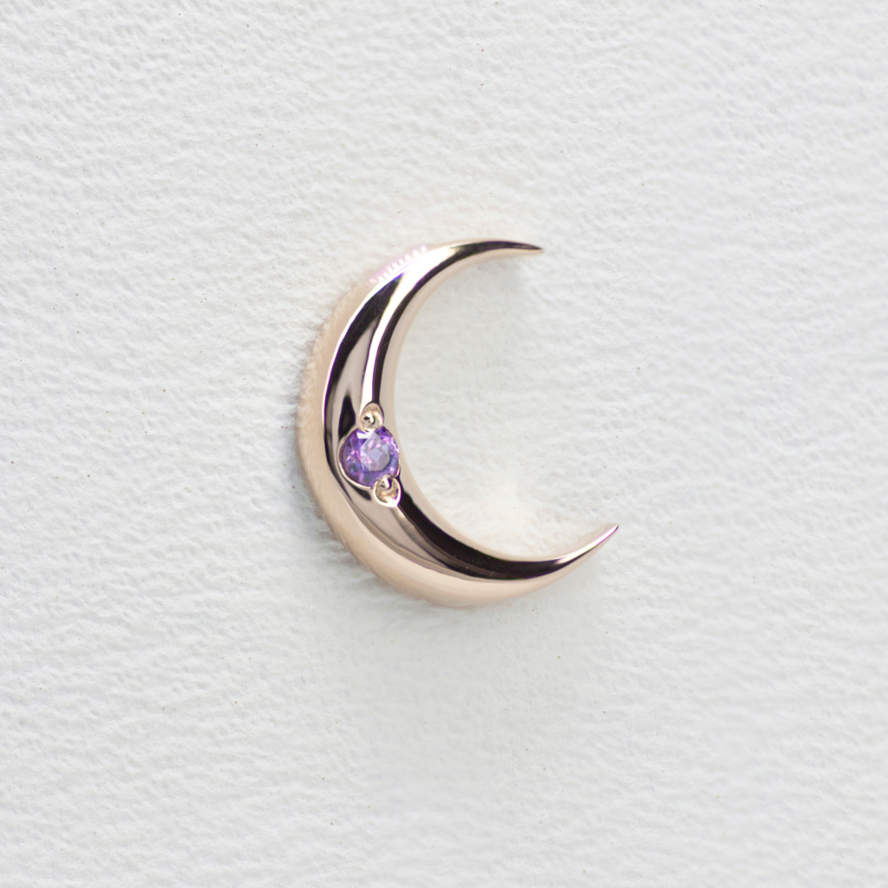 Moon priestess 1-colored gem tops