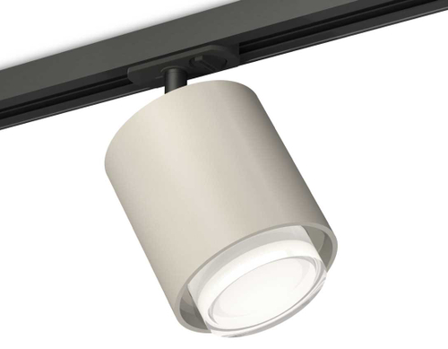 Комплект трекового светильника Ambrella light Track System XT7724002 SGR/CL/SBK серый песок/прозрачный/черный песок (A2537, C7724, N7160)