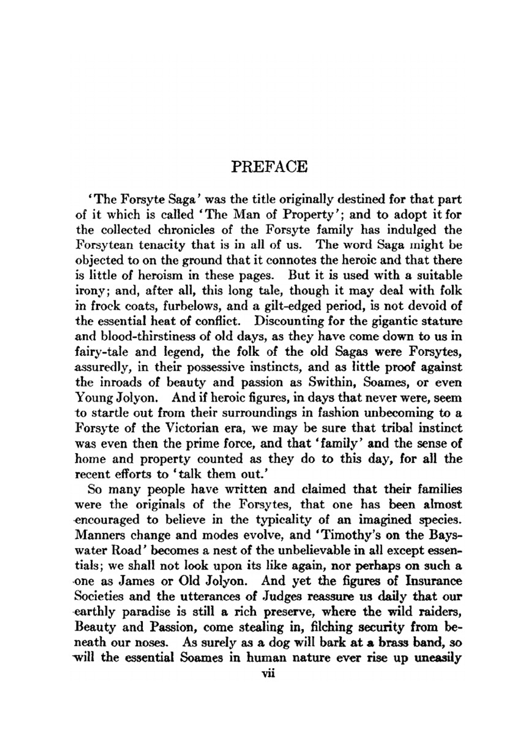 The Forsyte saga | John Galsworthy