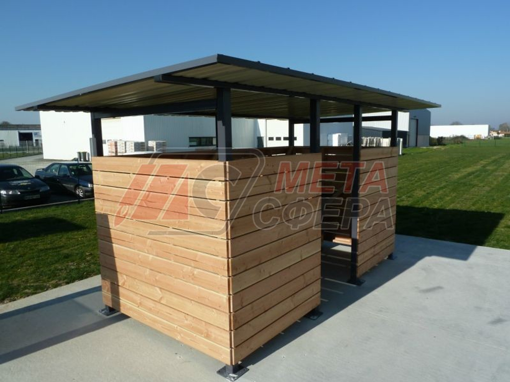 Площадка для сбора мусора Эко