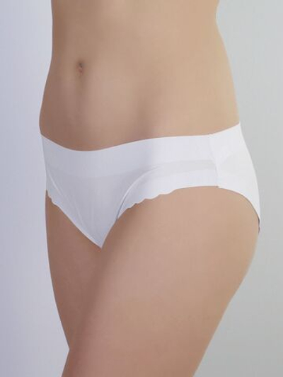 Трусы-слипы с заниженной талией (Размер: L) (Цвет: белый)