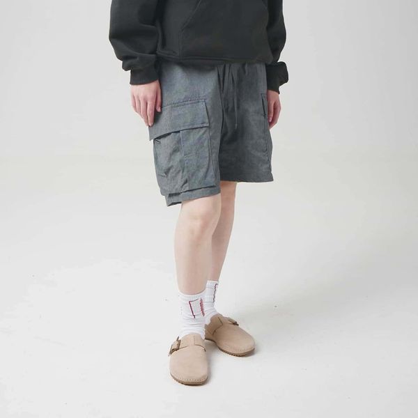 Шорты SS24 Cargo Dyed Smoke Grey светло-серые - фото 3