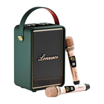 Беспроводная портативная колонка с двумя микрофонами Lonzuer Running