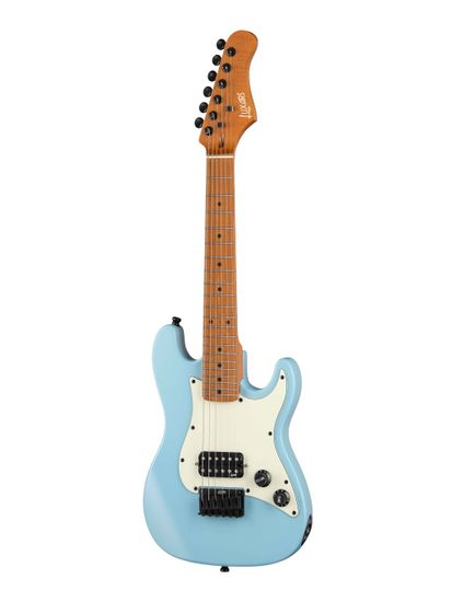 Электрогитара тревел, Luxars S-KPRO-SBL