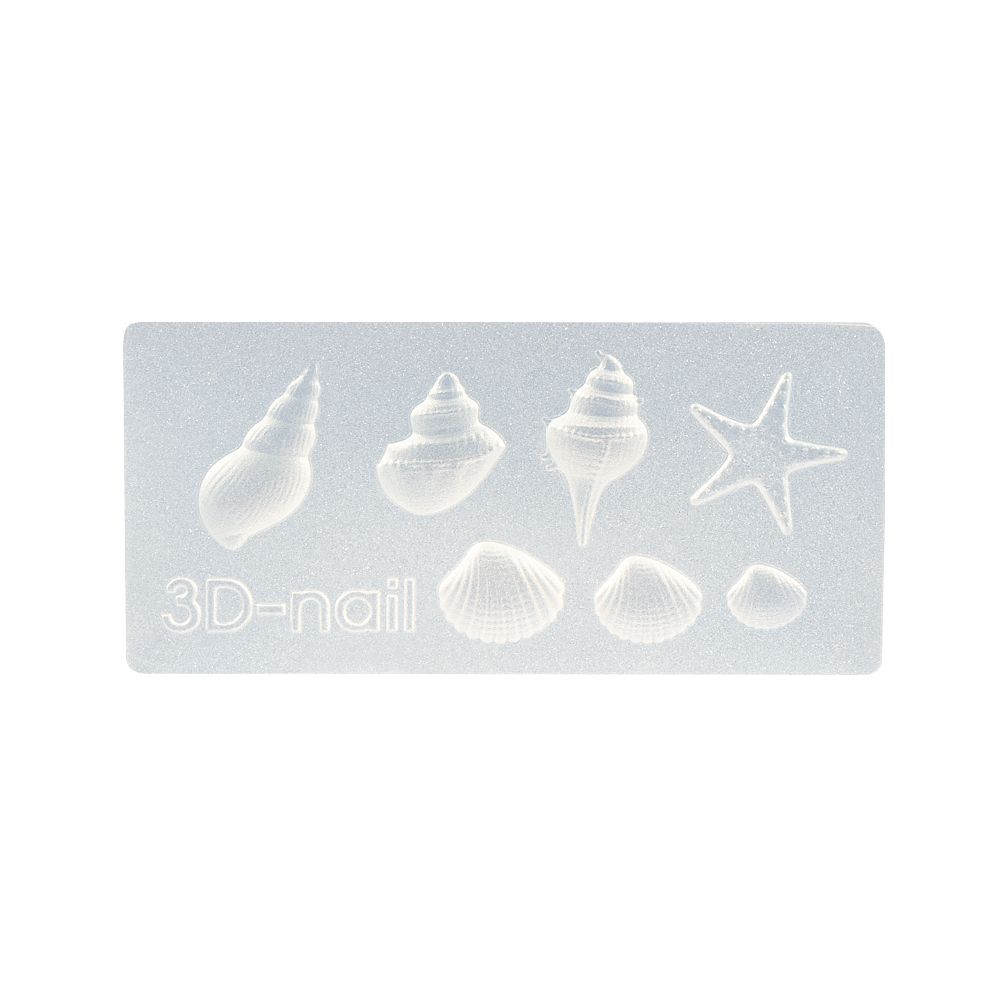 Irisk Формочки силиконовые для объемного дизайна, Ракушки