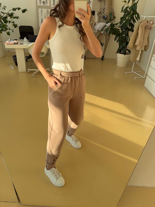 БРЮКИ ЖЕНСКИЕ ФЛИН КАРАМЕЛЬНЫЙ