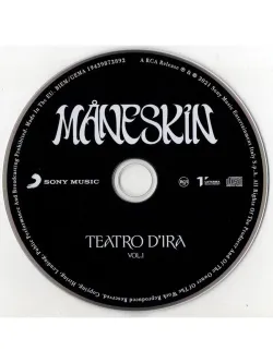 Maneskin. Teatro d'ira - Vol. I (CD) Манескин